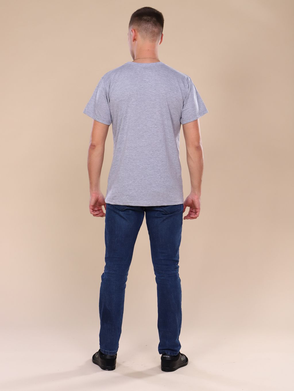 М112 Футболка мужская (серый) - Иванушка-трикотаж фото 8