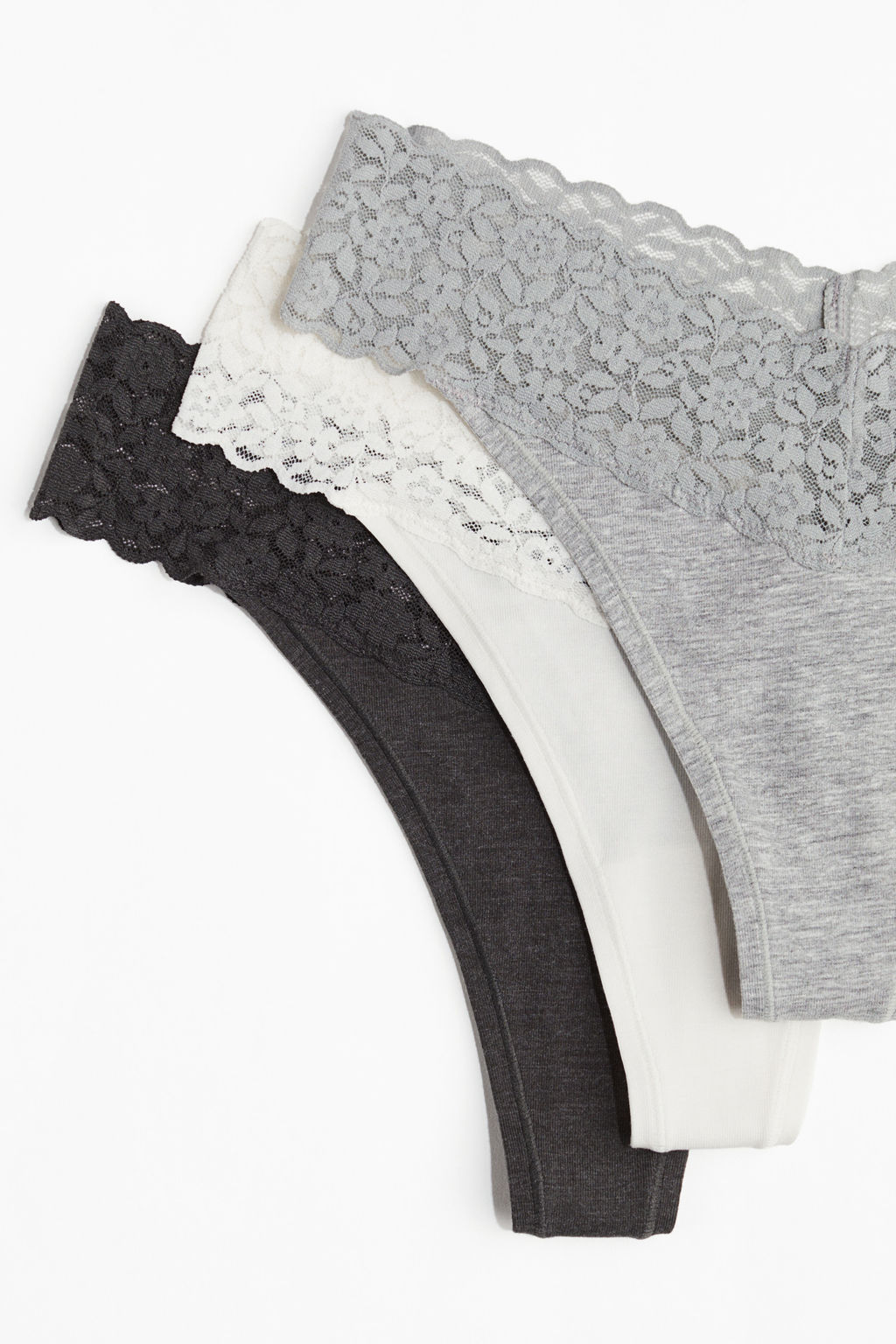 Pack de 10 bragas Thong de encaje - H&m фото 8
