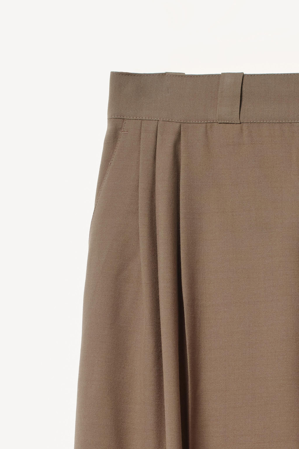 PANTAL?N PLIEGUES TRAJE WILLY CHAVARRIA X ZARA / Tostado  фото 12