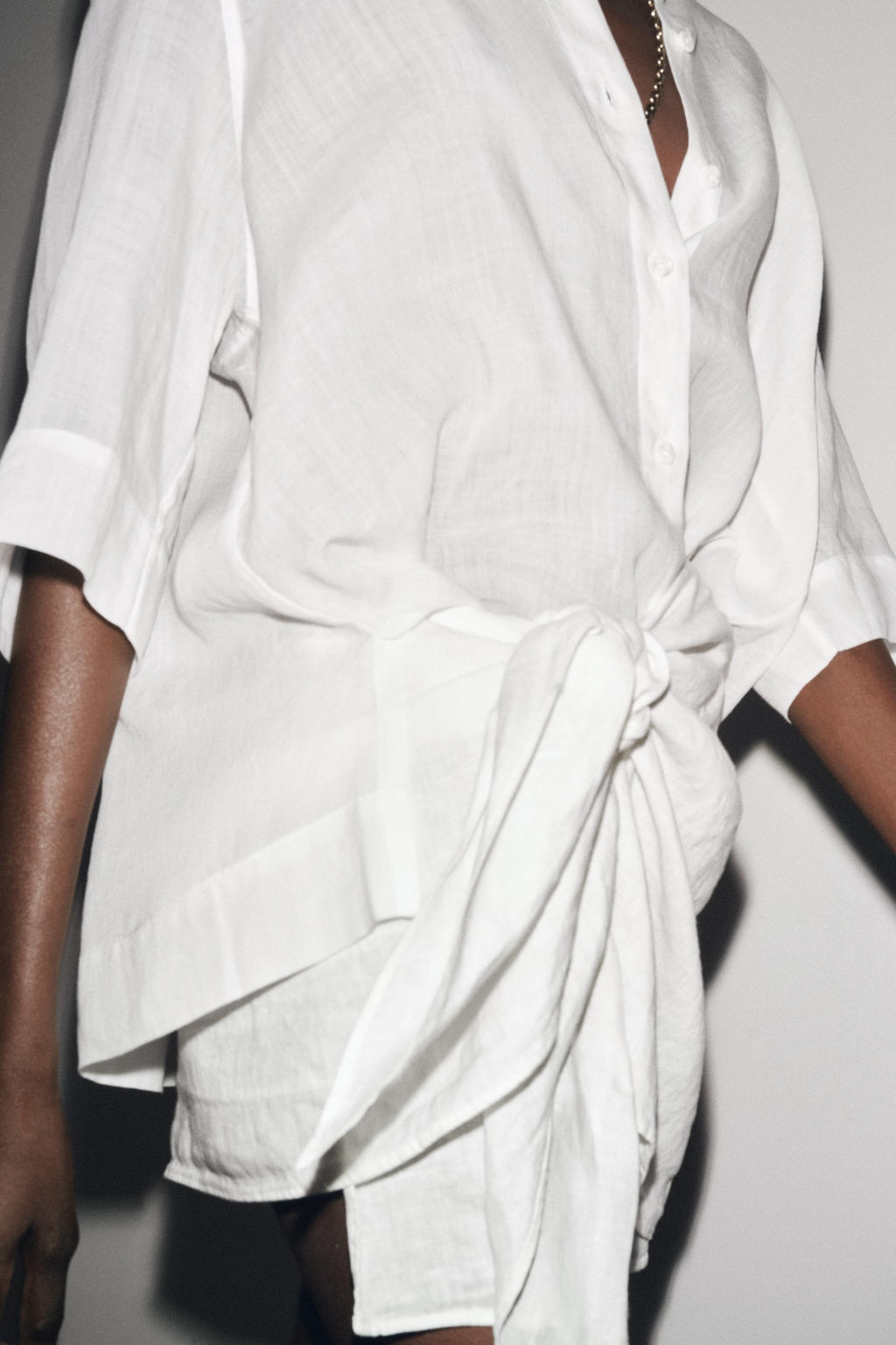 ZW COLLECTION RAMIE SHIRT - Zara фото 37