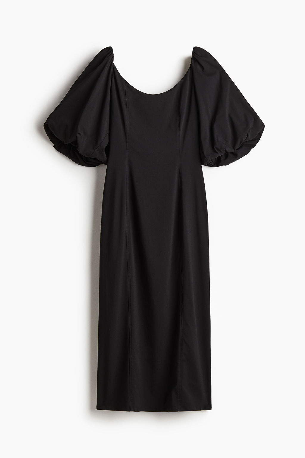 Vestido con mangas globo - H&m фото 8