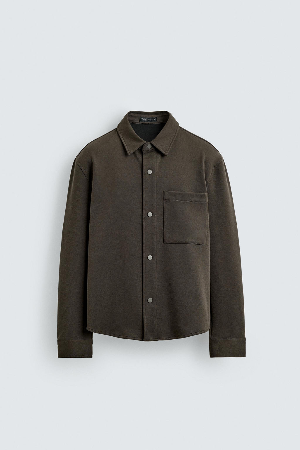COMFORT NON-IRON OVERSHIRT - Zara фото 17