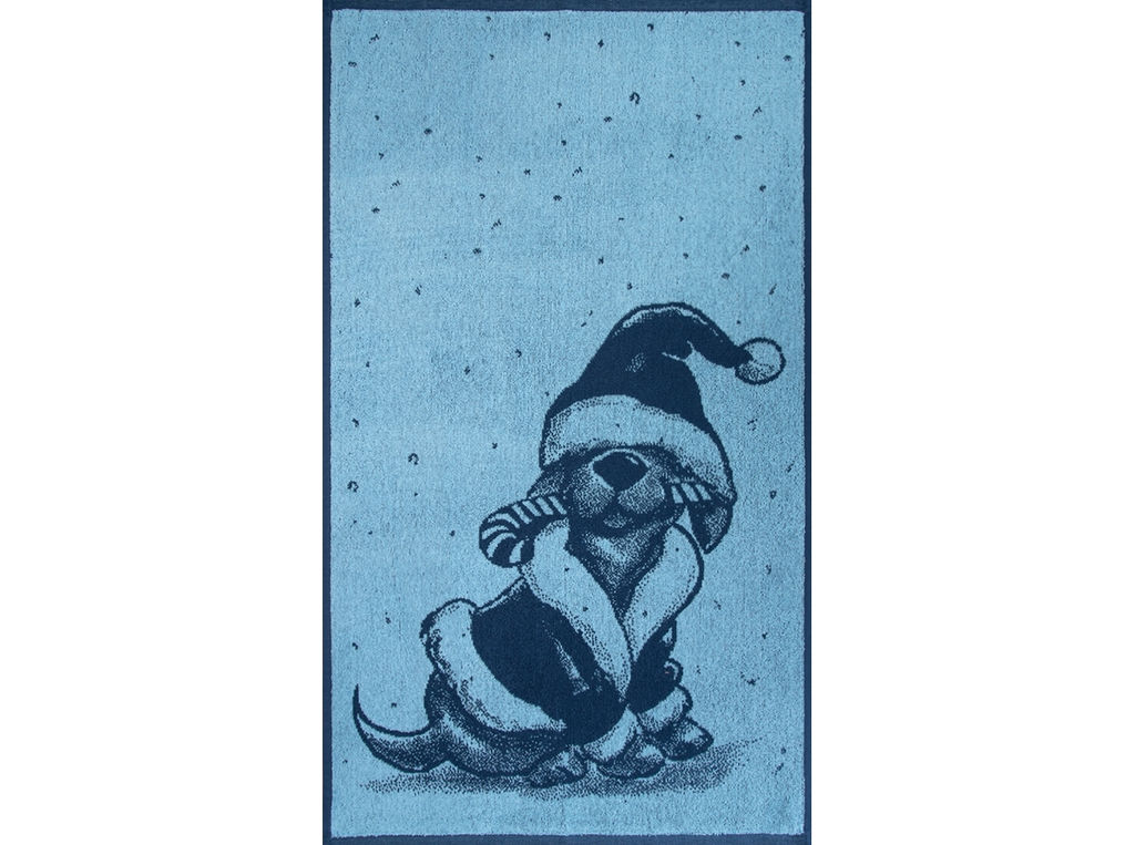 Полотенце махровое 6с103.412ж1 БТЦ Сластена (джинс) 50х90см