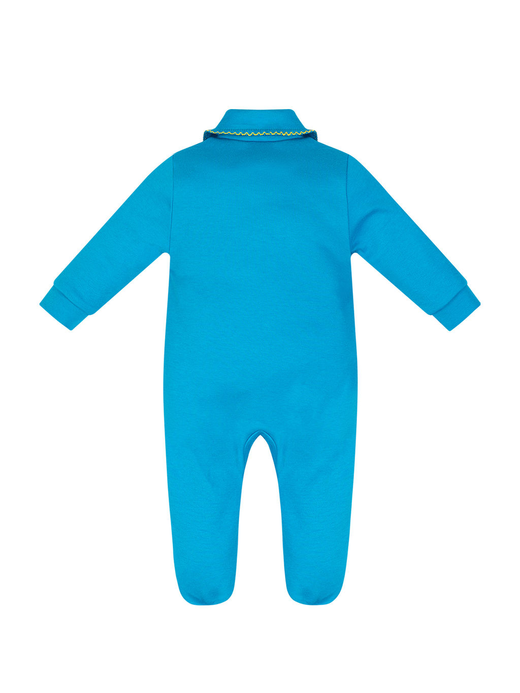 Комбинезон ясельный бирюза принт лимоны 260п (56, 38)