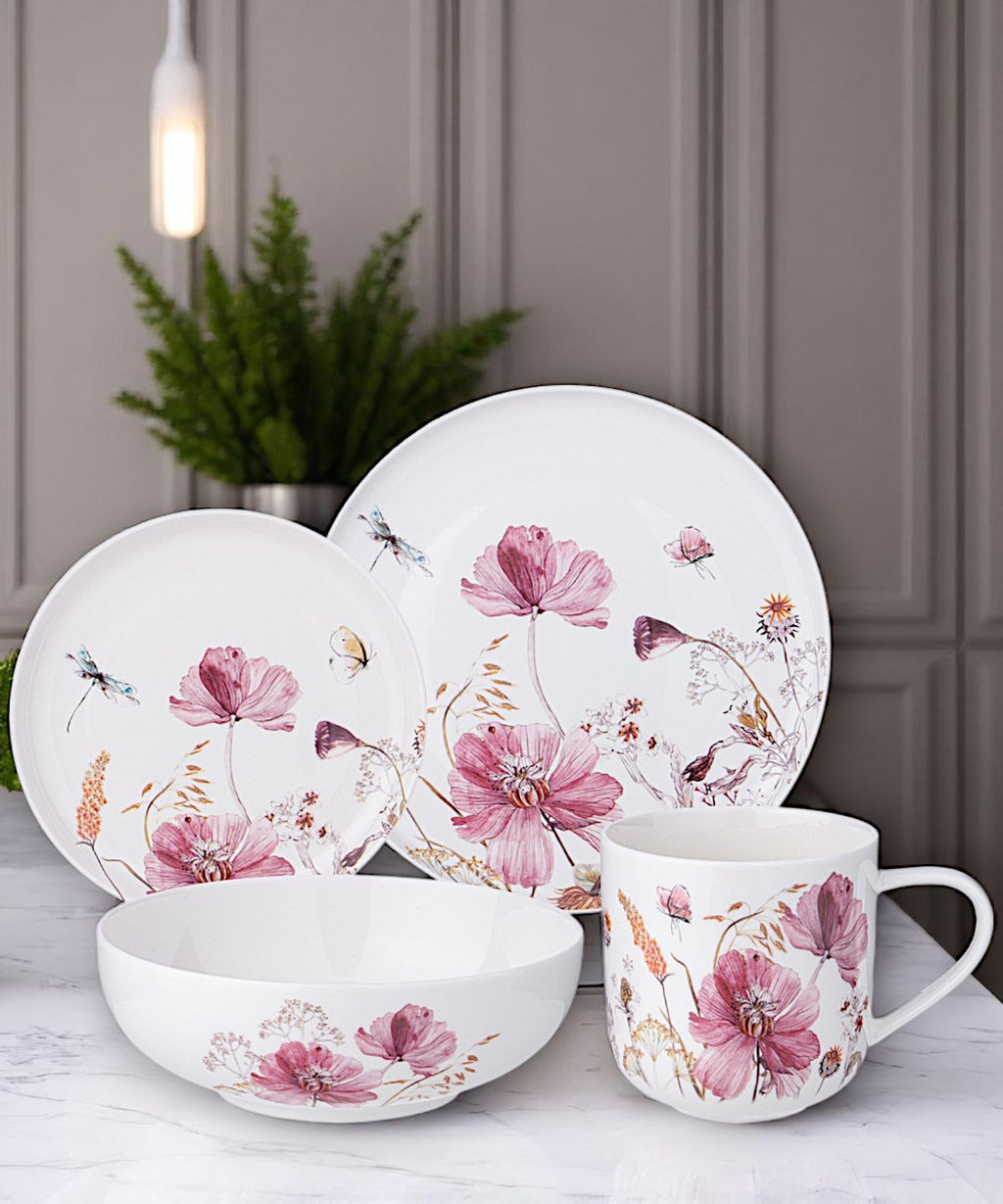 НАБОР ПОСУДЫ ОБЕДЕННОЙ LEFARD FLOWERS НА 4 ПЕР. 16 ПР.  фото 10