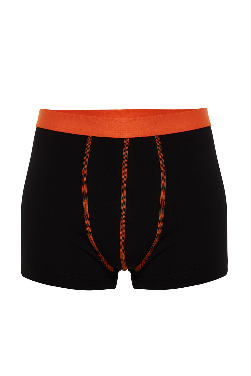 Siyah Renkli Lastikli 5li Paket Esnek Pamuklu Boxer TMNAW24BX00007 - Trendyolmilla фото 8