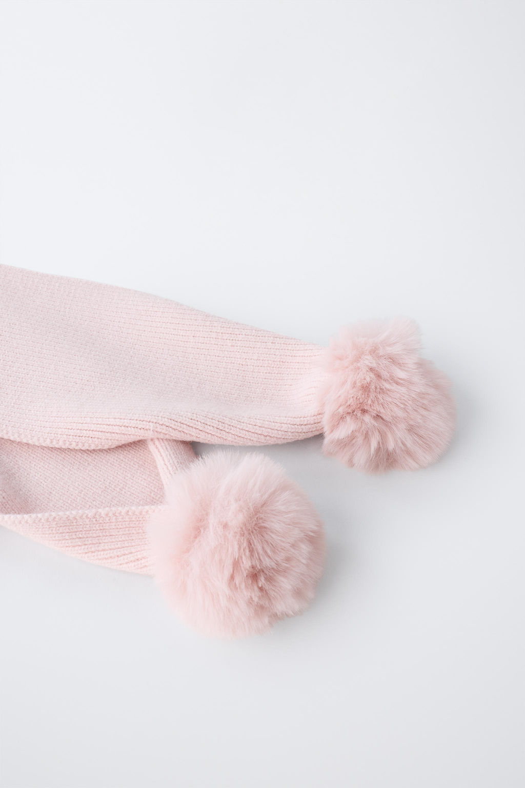 KNITTED POMPOM SCARF - Zara фото 2