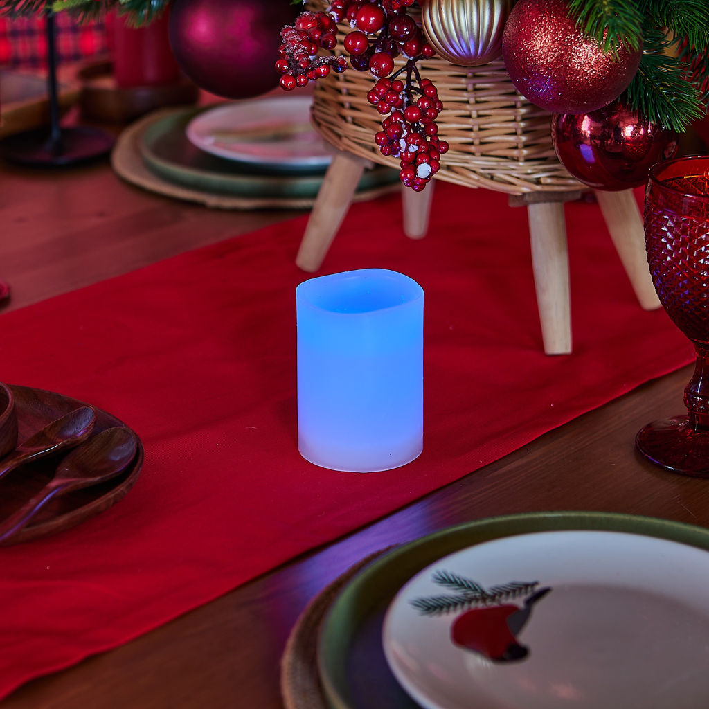 ULD-F052 RGB RC CANDLE Фигура светодиодная Свеча на батарейках 2АА (не в/к). 7,5х10 см. 1 светодиод. RGB свет. Пульт ДУ (в/к). TM Uniel - Volpe фото 11