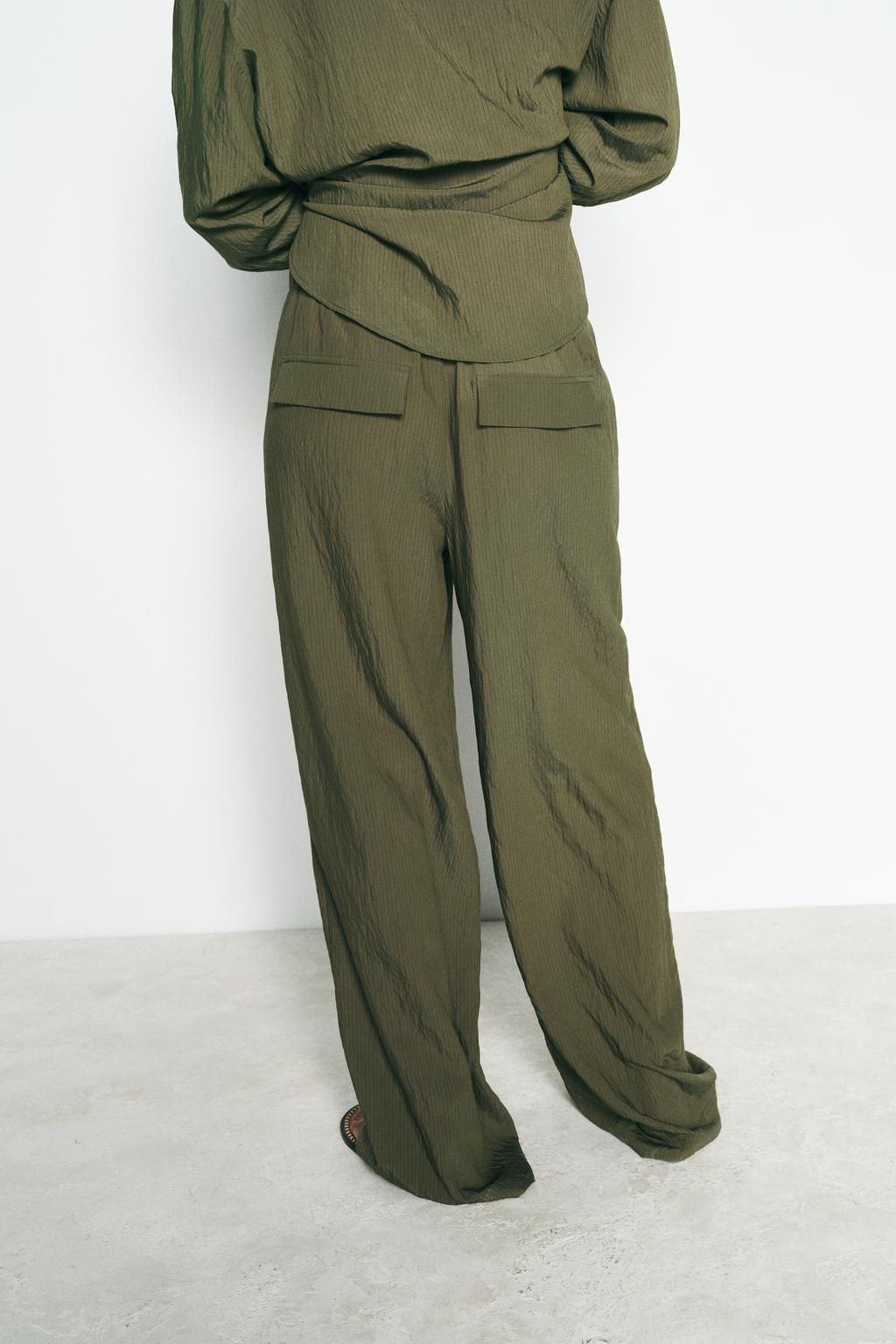 PYJAMA-STYLE TROUSERS - Zara фото 5