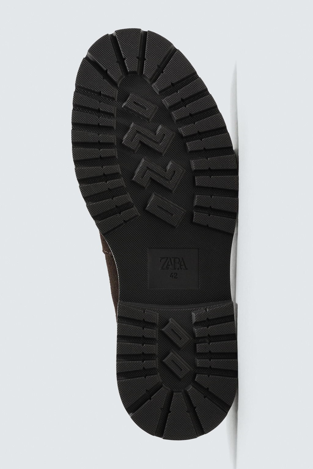 MOCAS?N PIEL TRACK ANTIFAZ / Marr?n - Zara фото 7