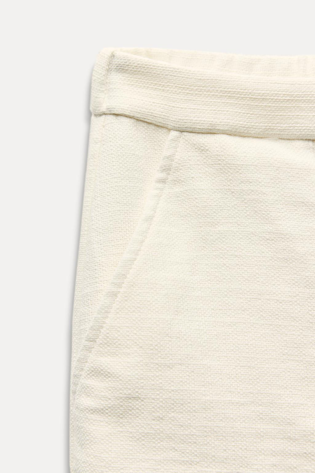 RUSTIC TROUSERS WITH DARTED HEMS - Zara фото 7