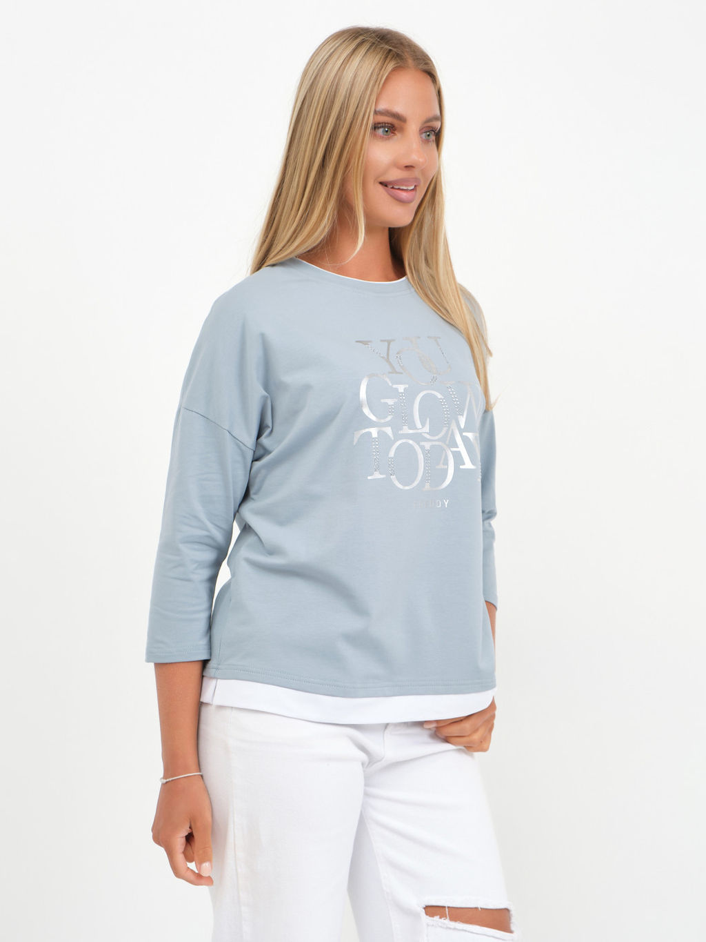 Лонгслив Хлопок 95%, лайкра 5%. Вегас - Ивассорти фото 23