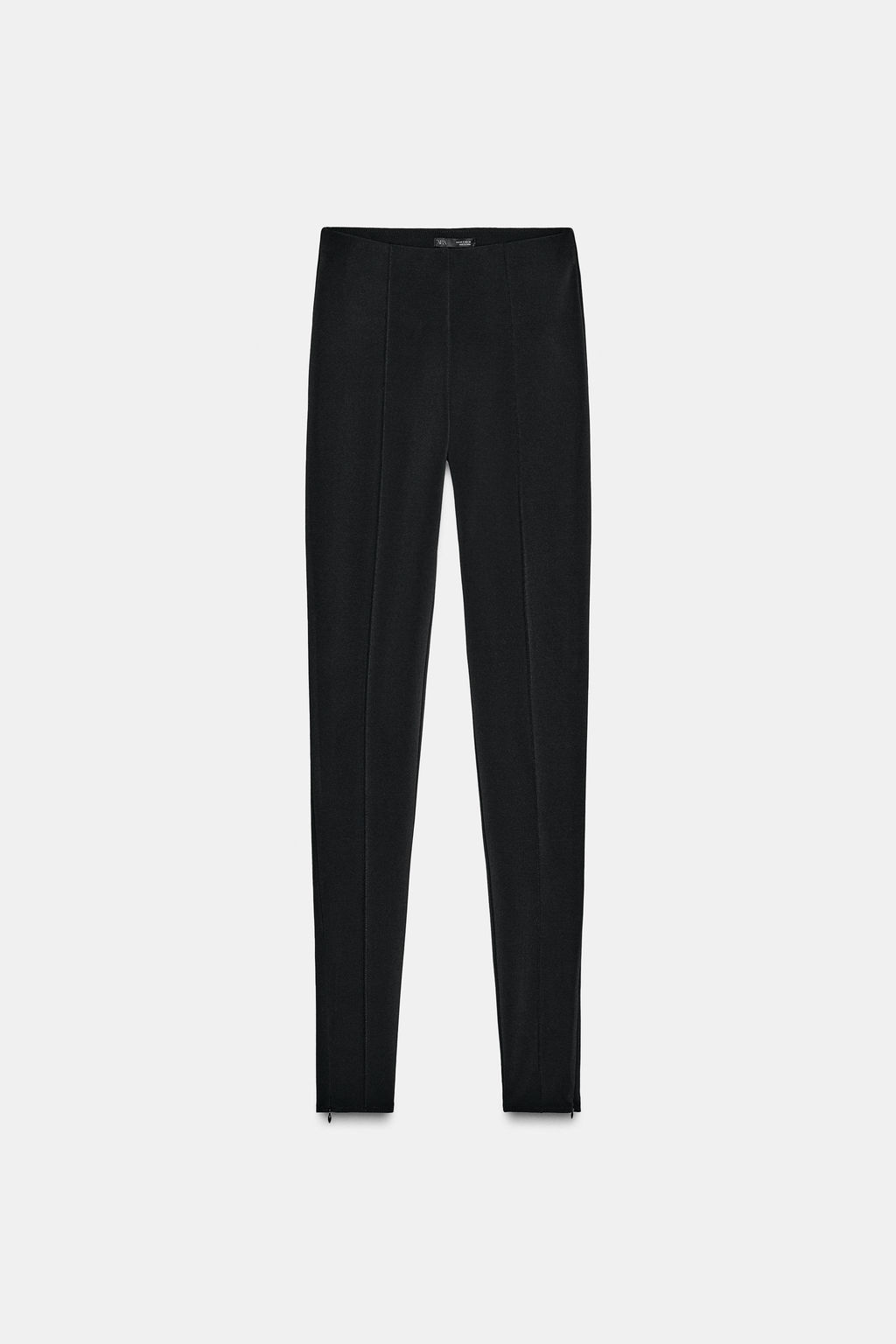 CREPE LEGGINGS WITH ZIPS - Zara фото 4