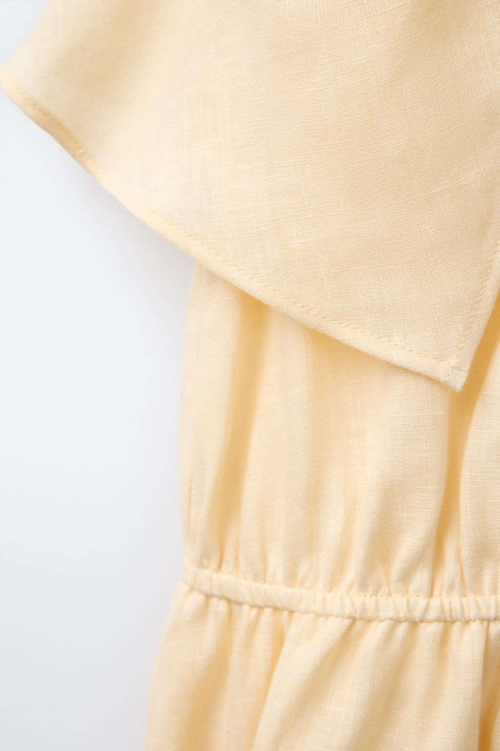 RUFFLED 100% LINEN PLAYSUIT - Zara фото 3