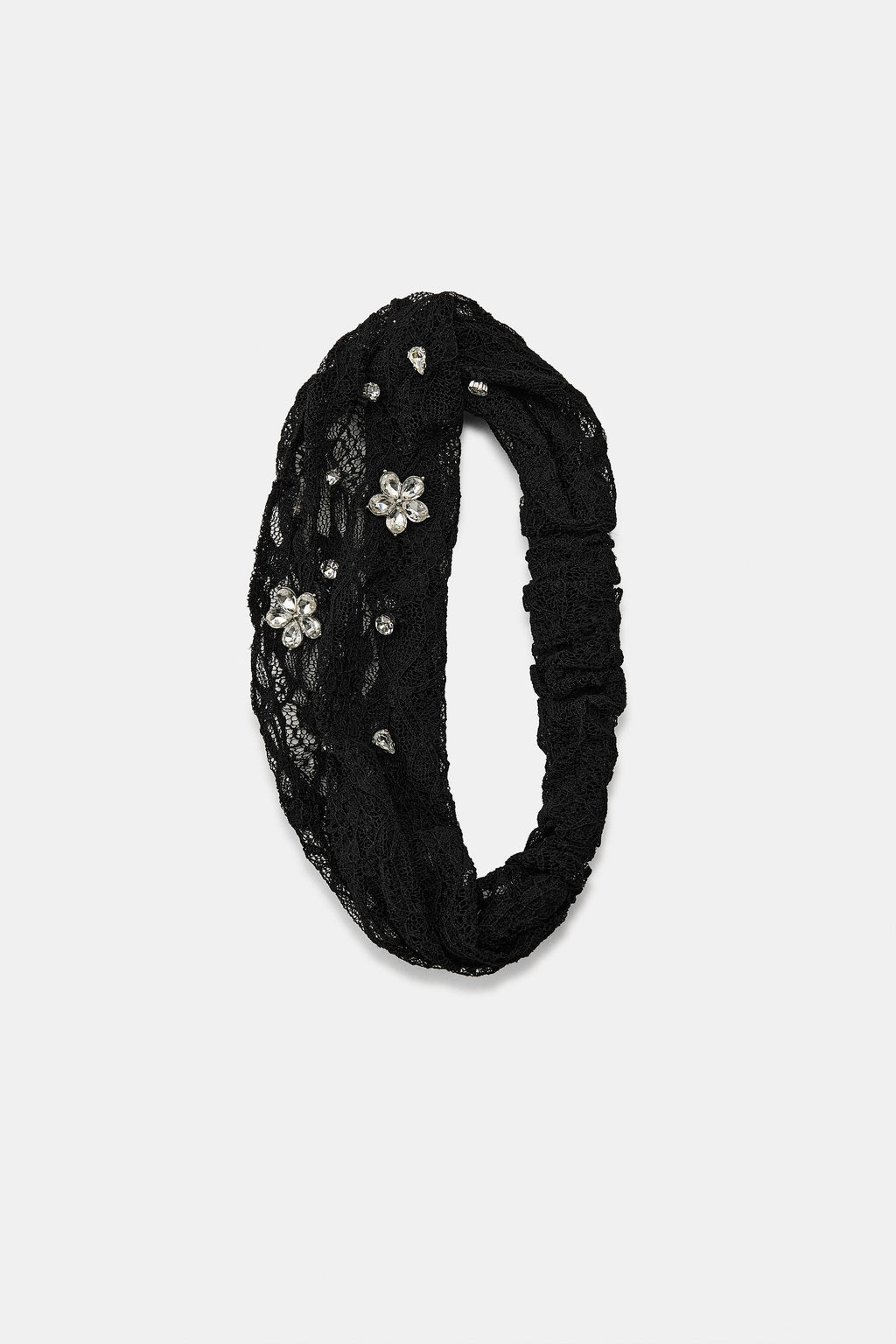 JEWELLED LACE HEADBAND - Zara фото 3
