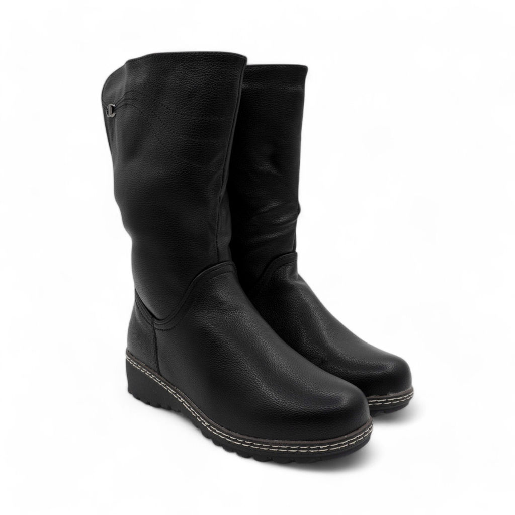 Зимние женские сапоги Н3585-1 черные