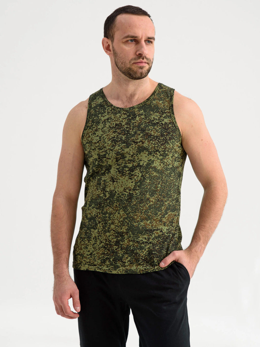 Майка 100%Хлопок КМФ