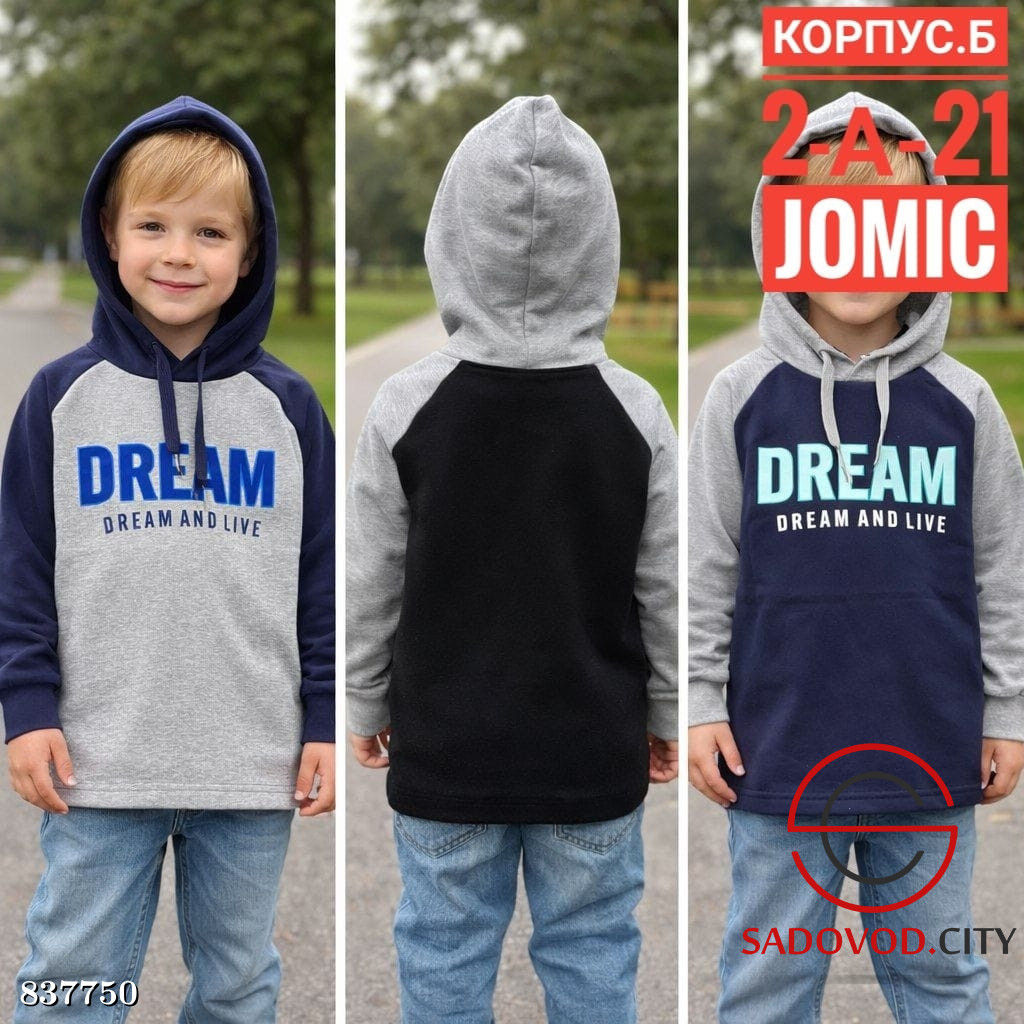 Худи для мальчика с капюшоном