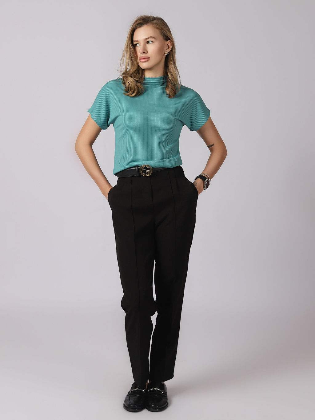 Футболка женская блузка КФ103 Олива от фабрики Спортсоло