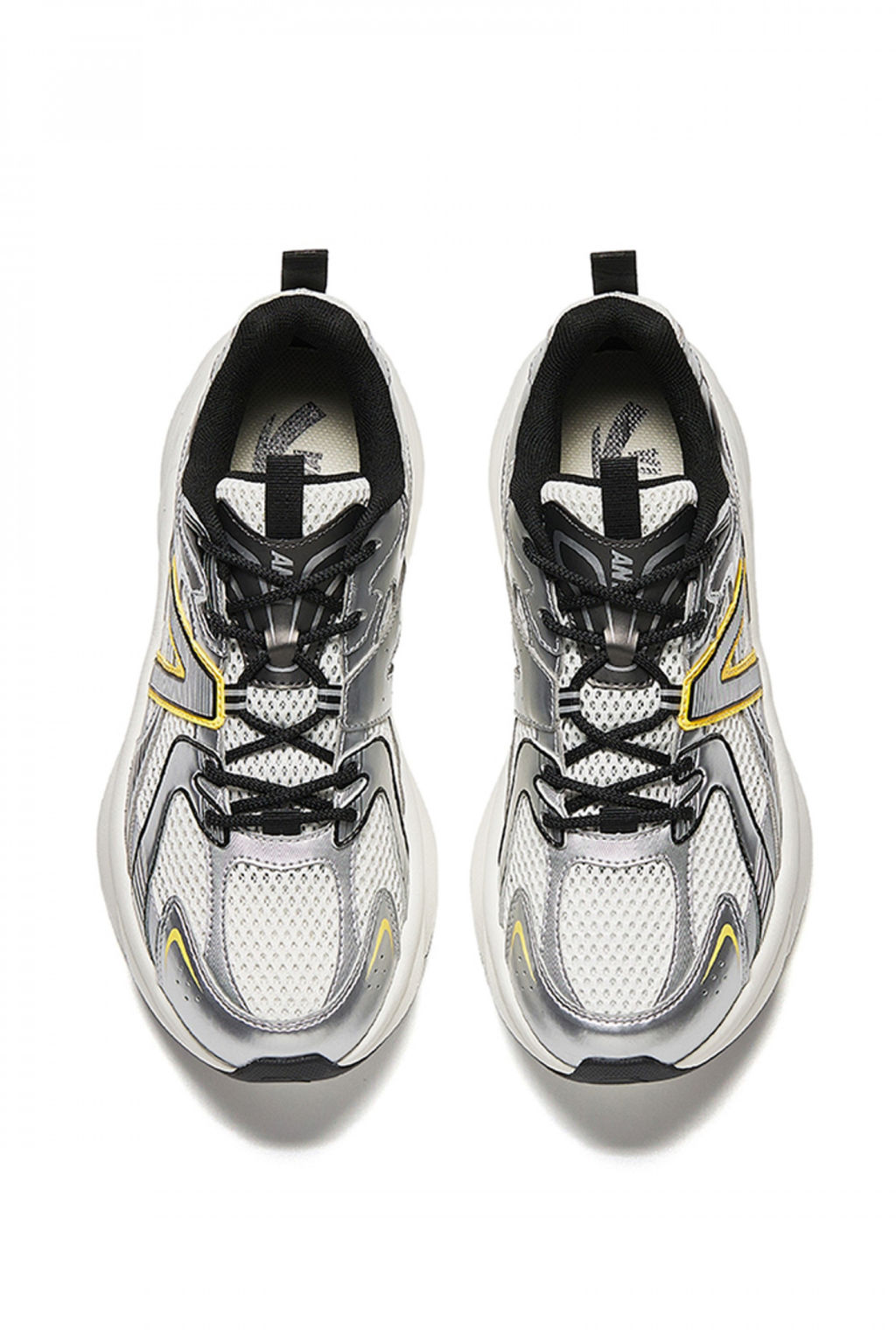 Кроссовки GALAXY Серебристый/Бежевый/Желтый