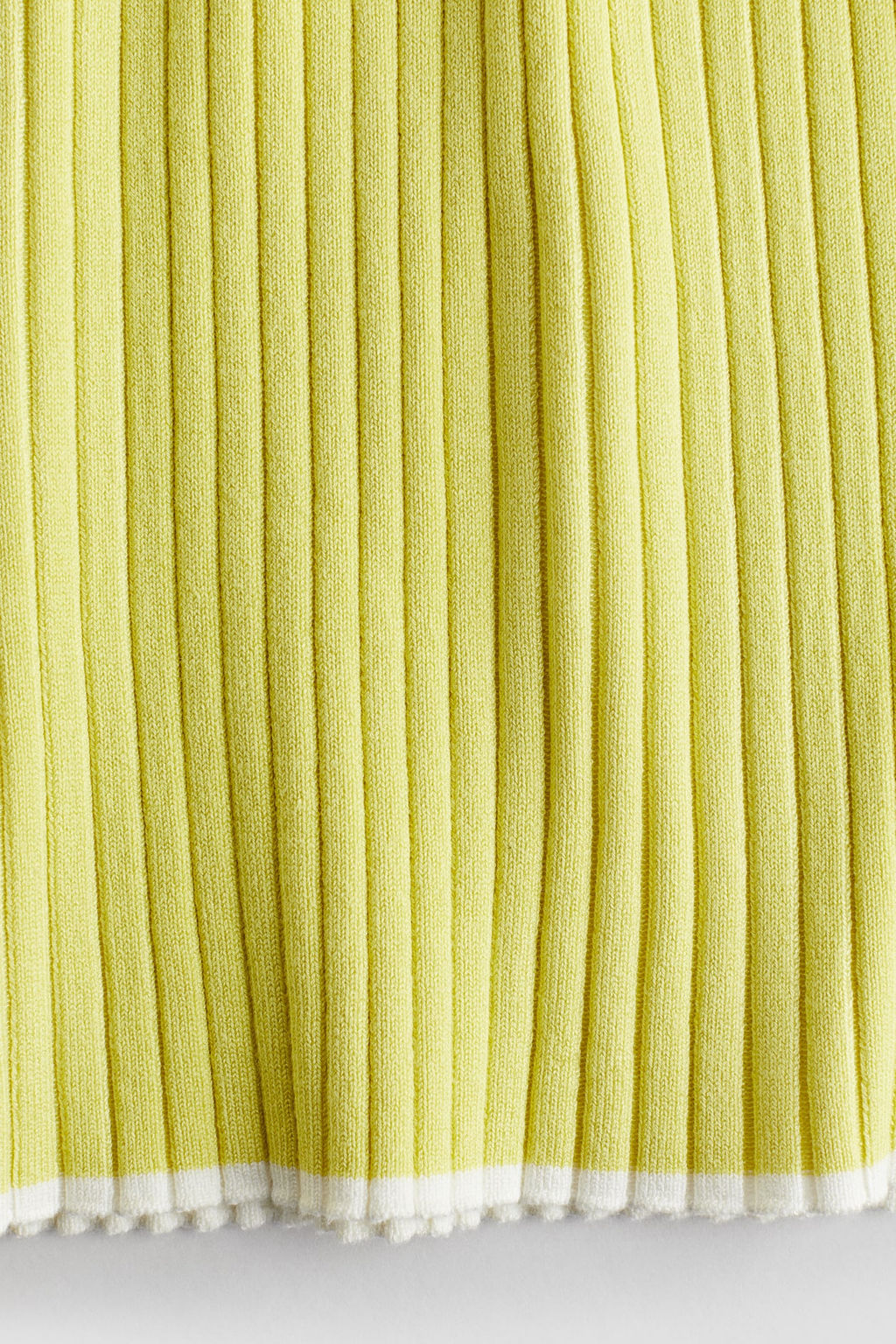 Camiseta en punto de canale - H&m фото 2