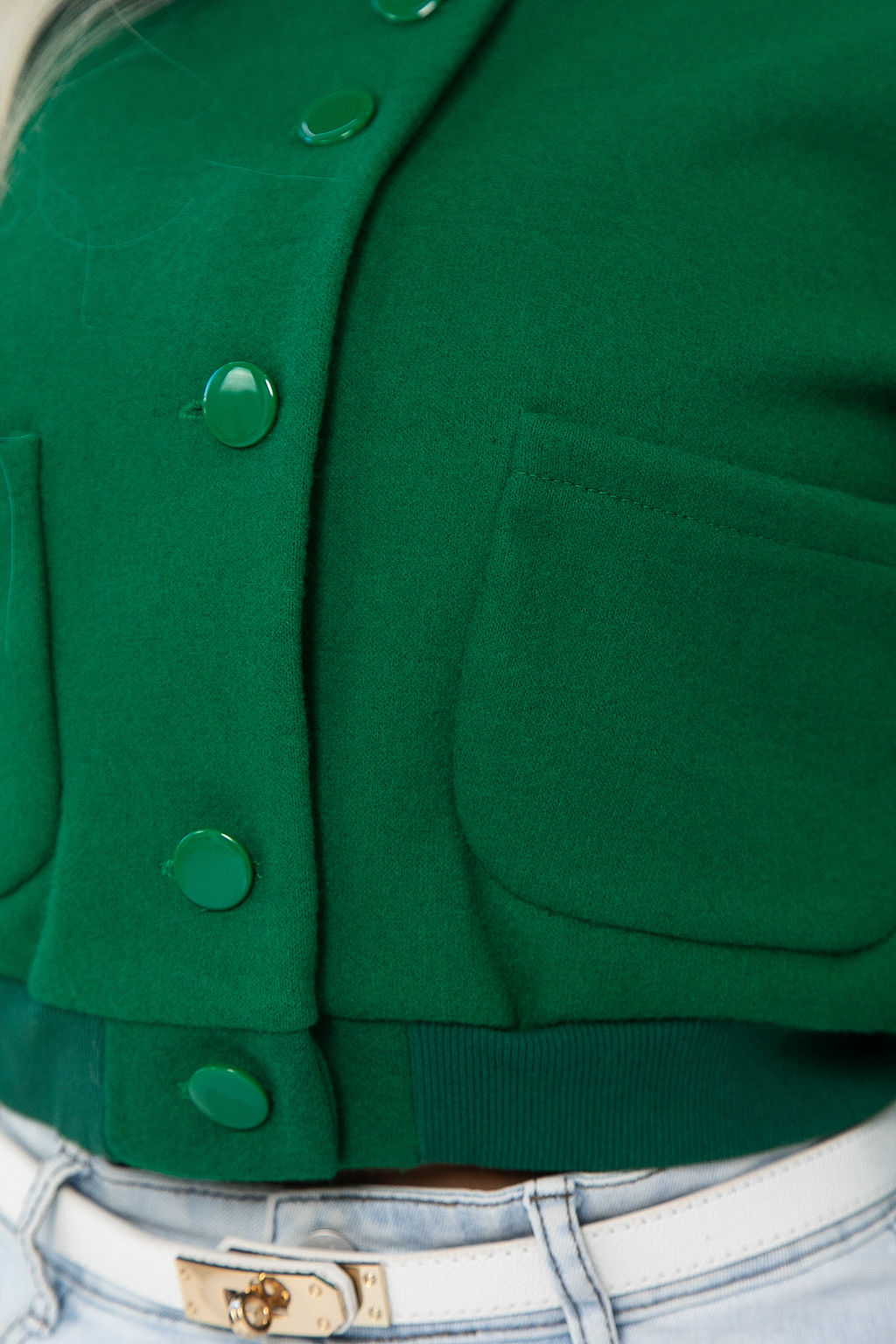 Жакет В тренде (зеленый) Б12720-13 - Lt collection фото 3