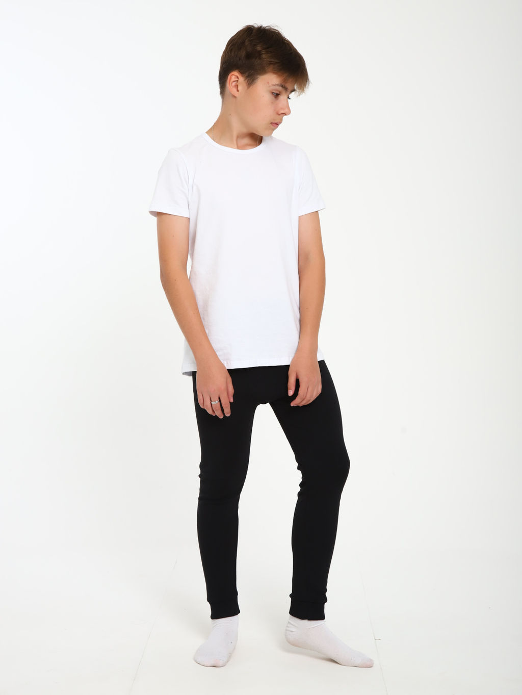 Ладошки / Кальсоны С начесом черные  фото 5