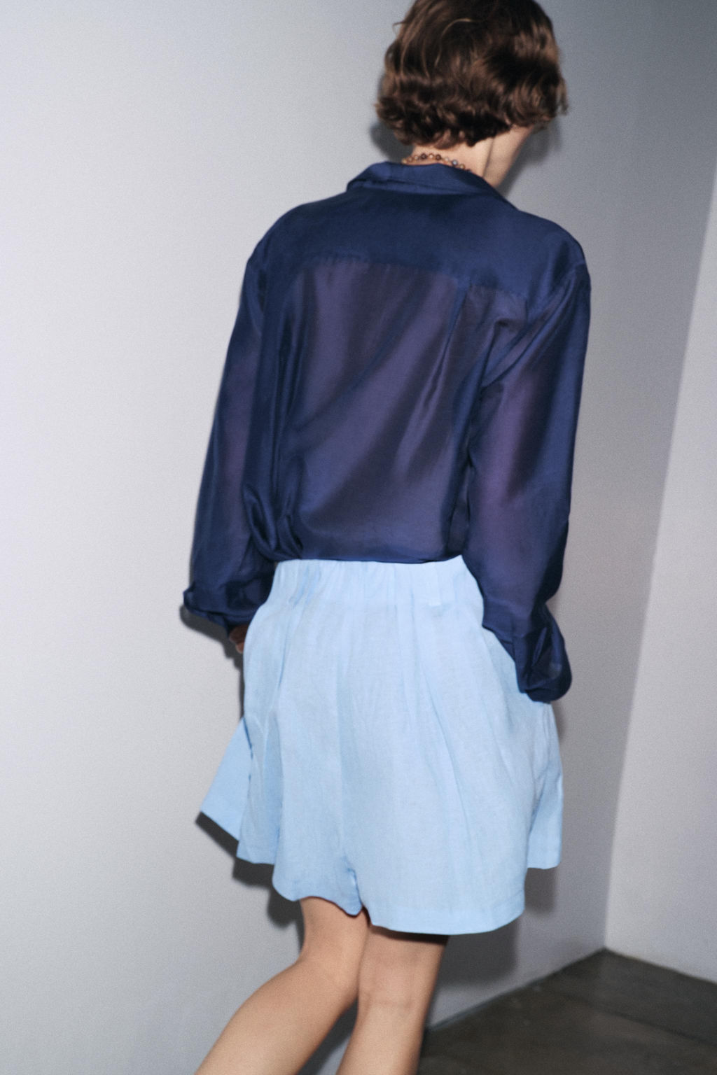 ZW COLLECTION SILK SHIRT - Zara фото 3