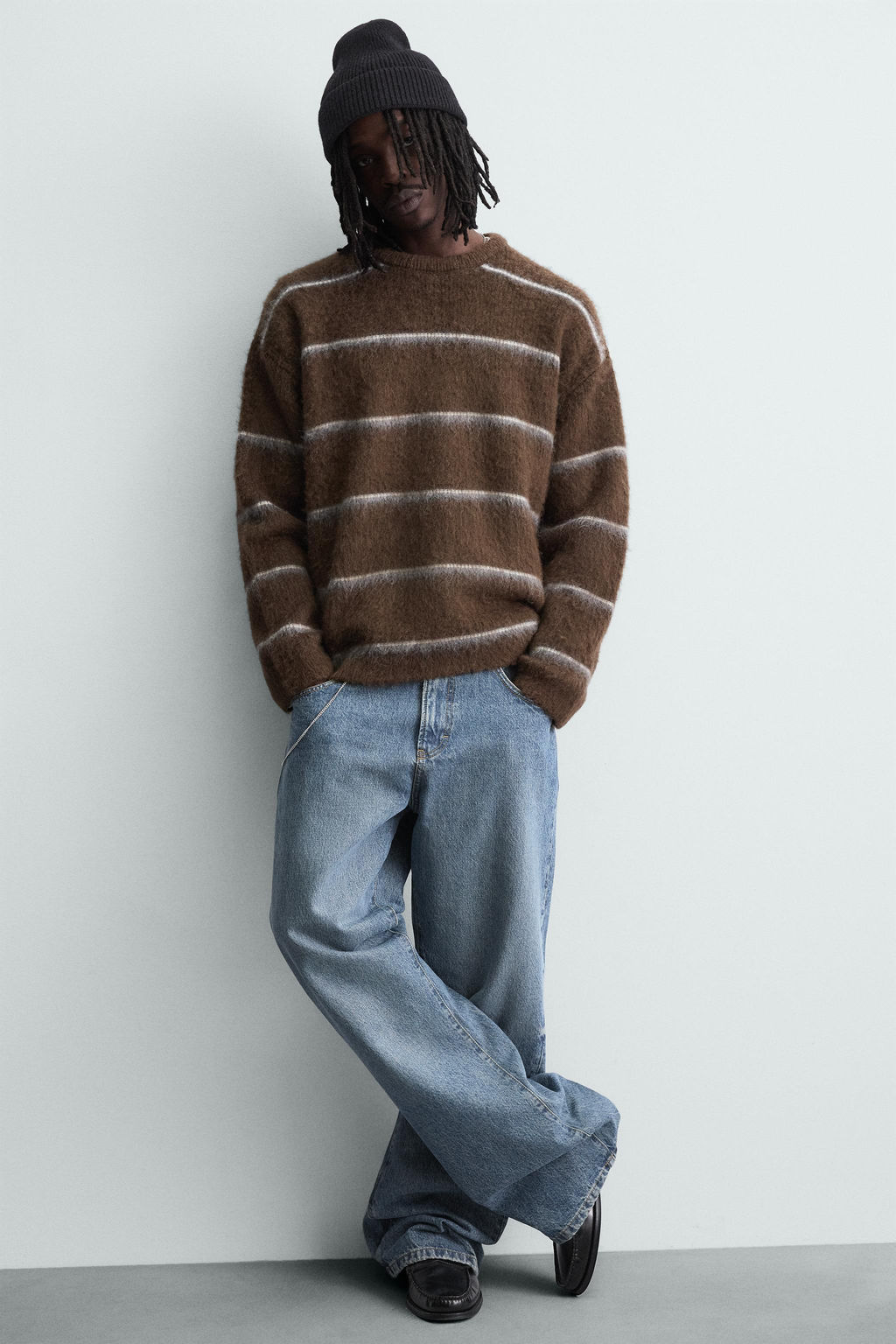 STRIPED TEXTURED JUMPER - Zara фото 6