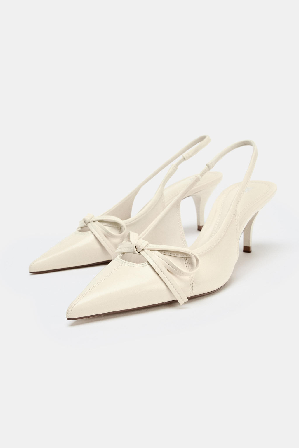 SLINGBACK SHOES WITH BOW - Zara фото 2