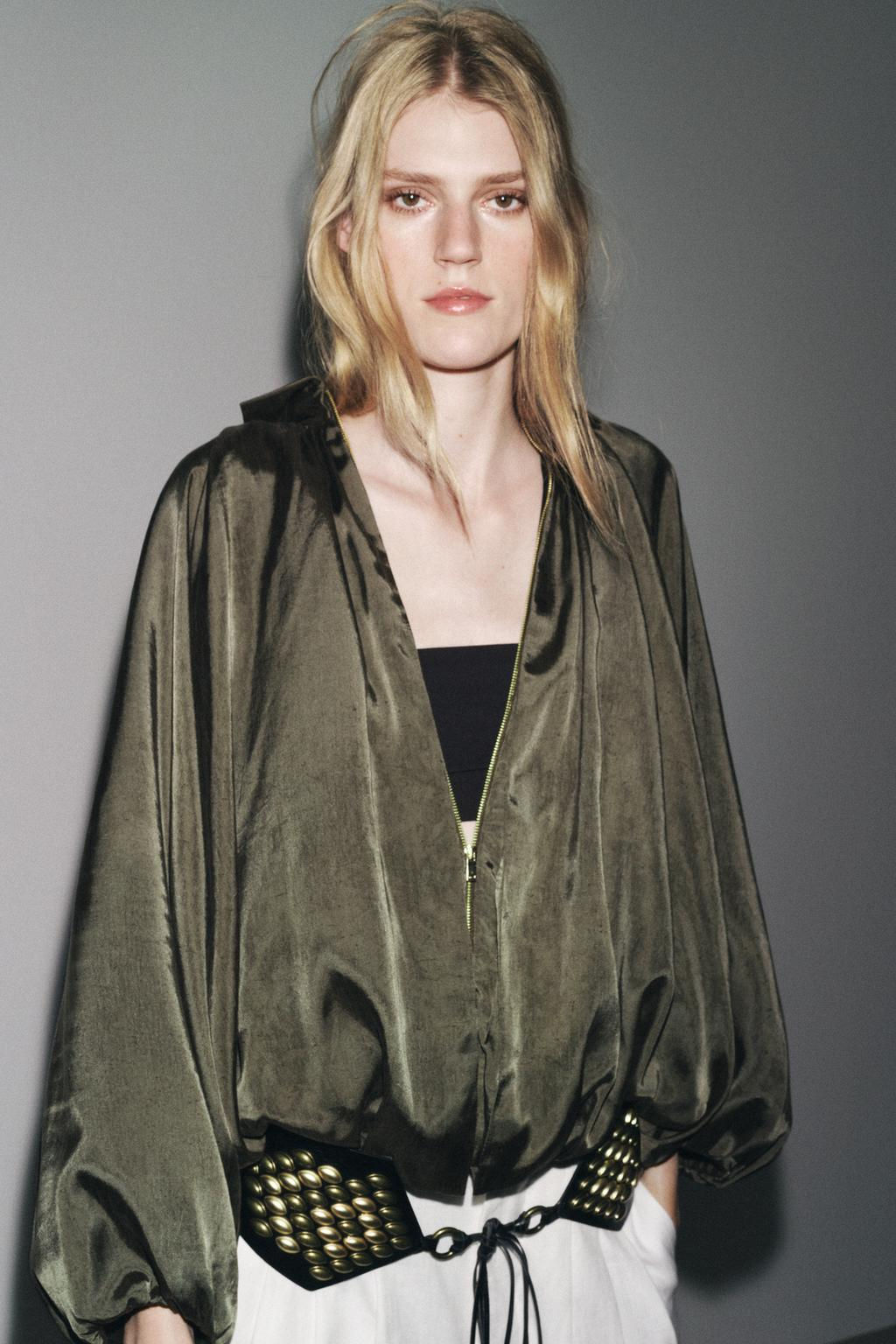 PUFFED BOMBER JACKET - ZW COLLECTION - Zara фото 18