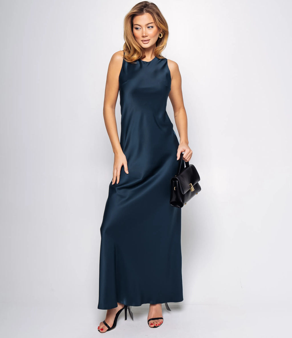 Платье #ОКТ095014, морская волна - Dommod фото 4