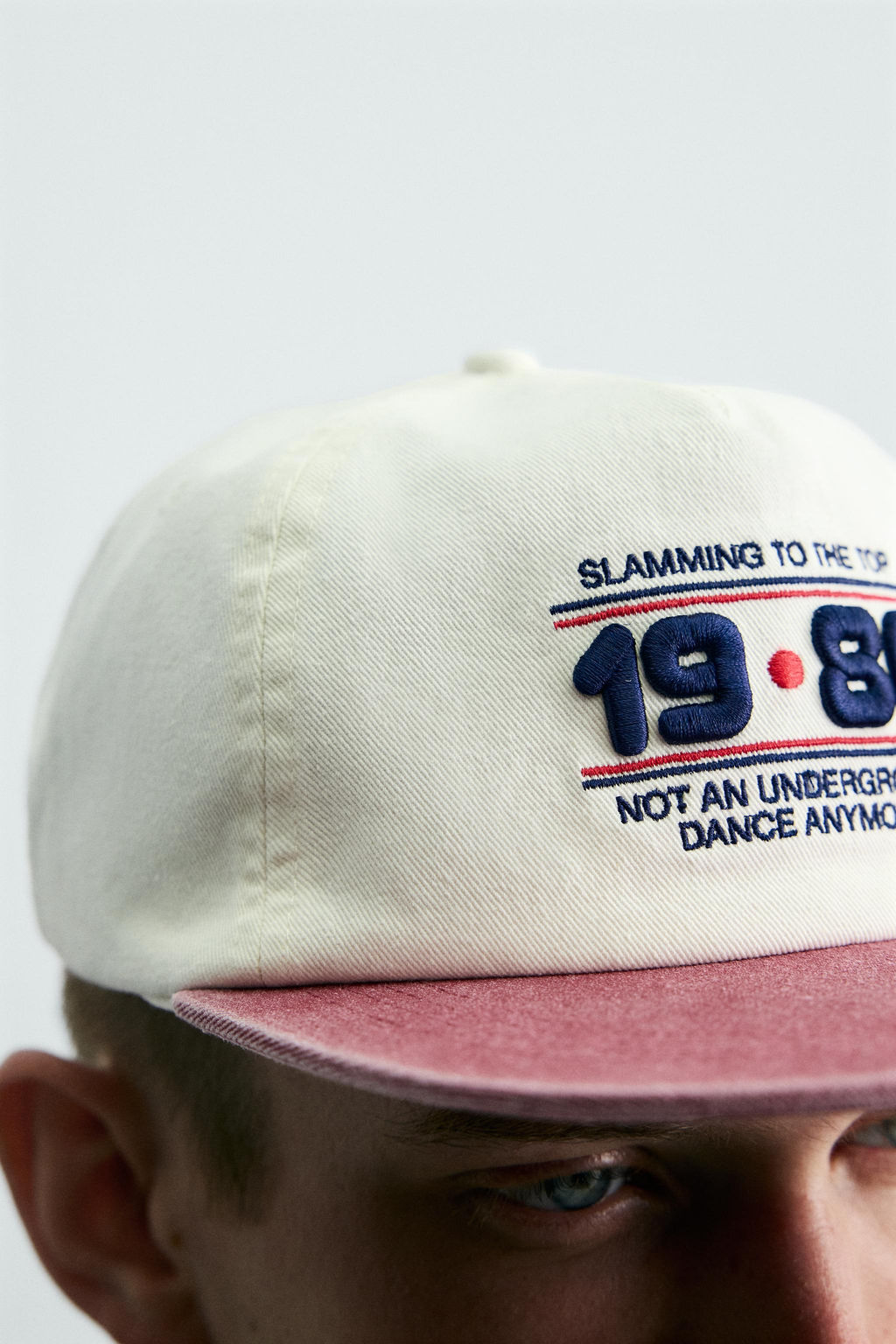 GORRA TEXTO BORDADO / Crudo - Zara фото 6