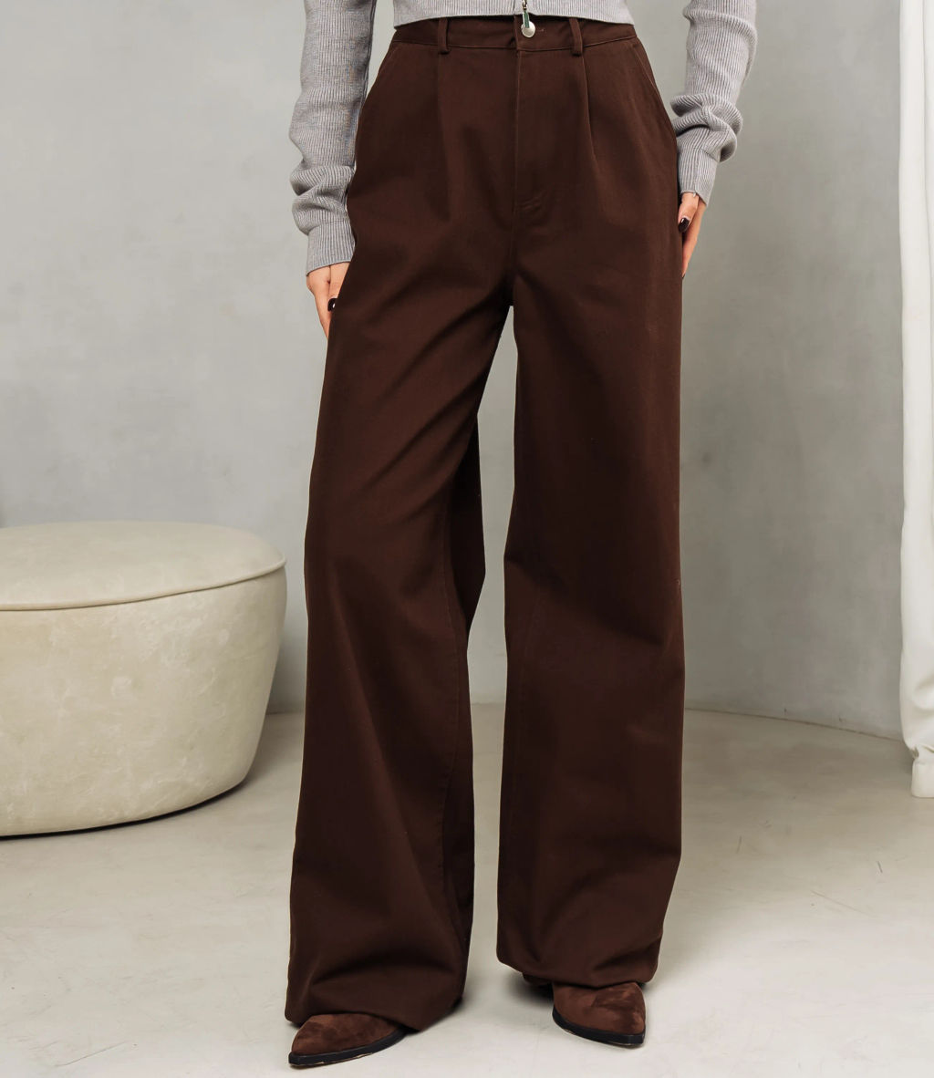 Джинсы #ОКТ165001, шоколадный - Dommod фото 2