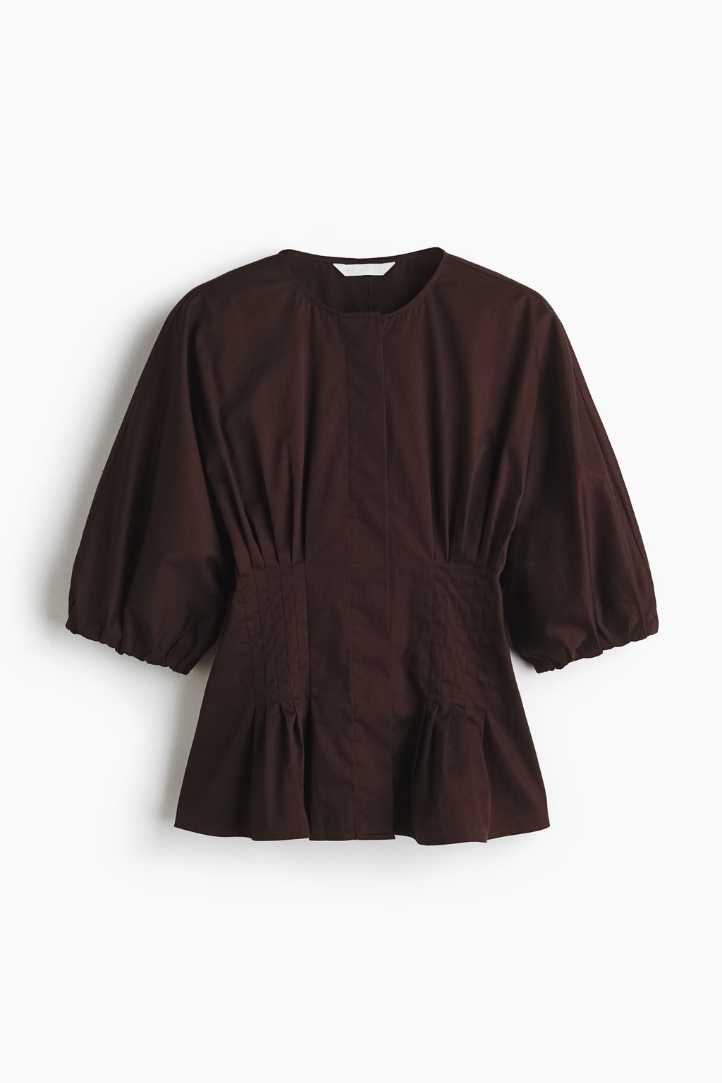 Blusa entallada de algod?n - H&m фото 3