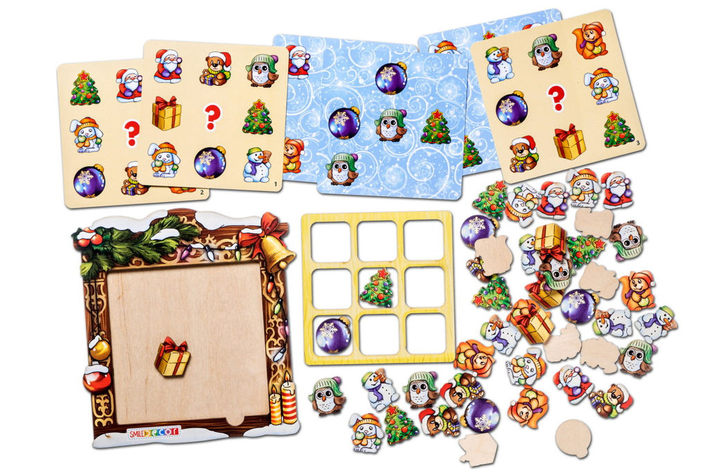 Обучающая игра Новогодние головоломки - Smiledecor фото 8