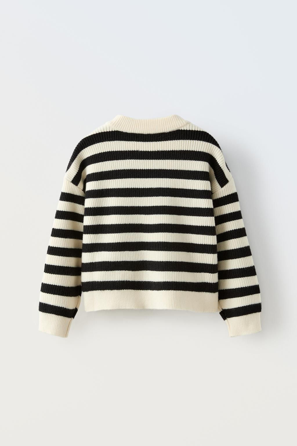 STRIPED KNIT SWEATER - Zara фото 4