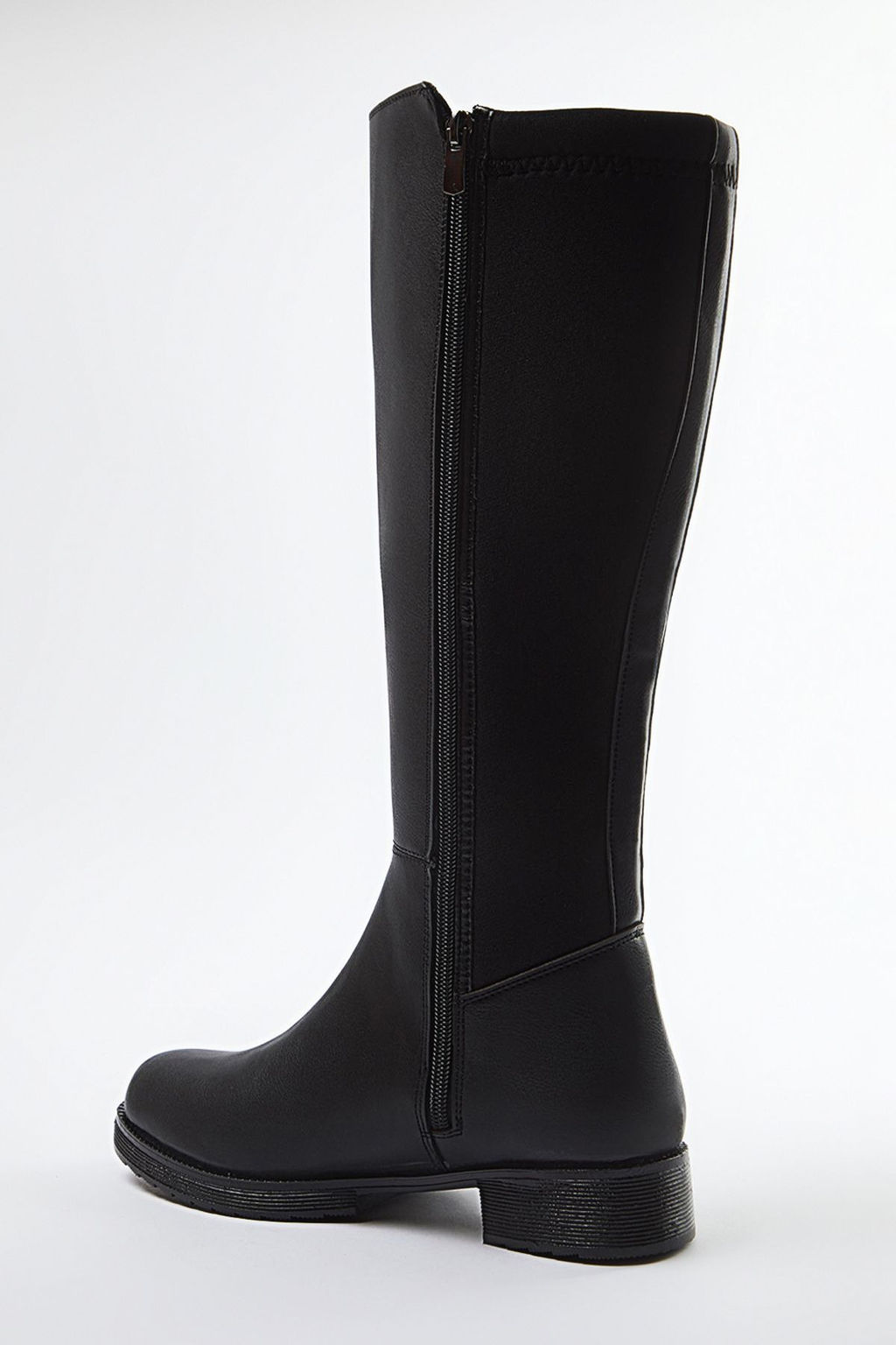 Trendyolmilla Shoes Siyah Fermuarl? Duz Kad?n Cizme TAKAW25CZ00011 фото 9