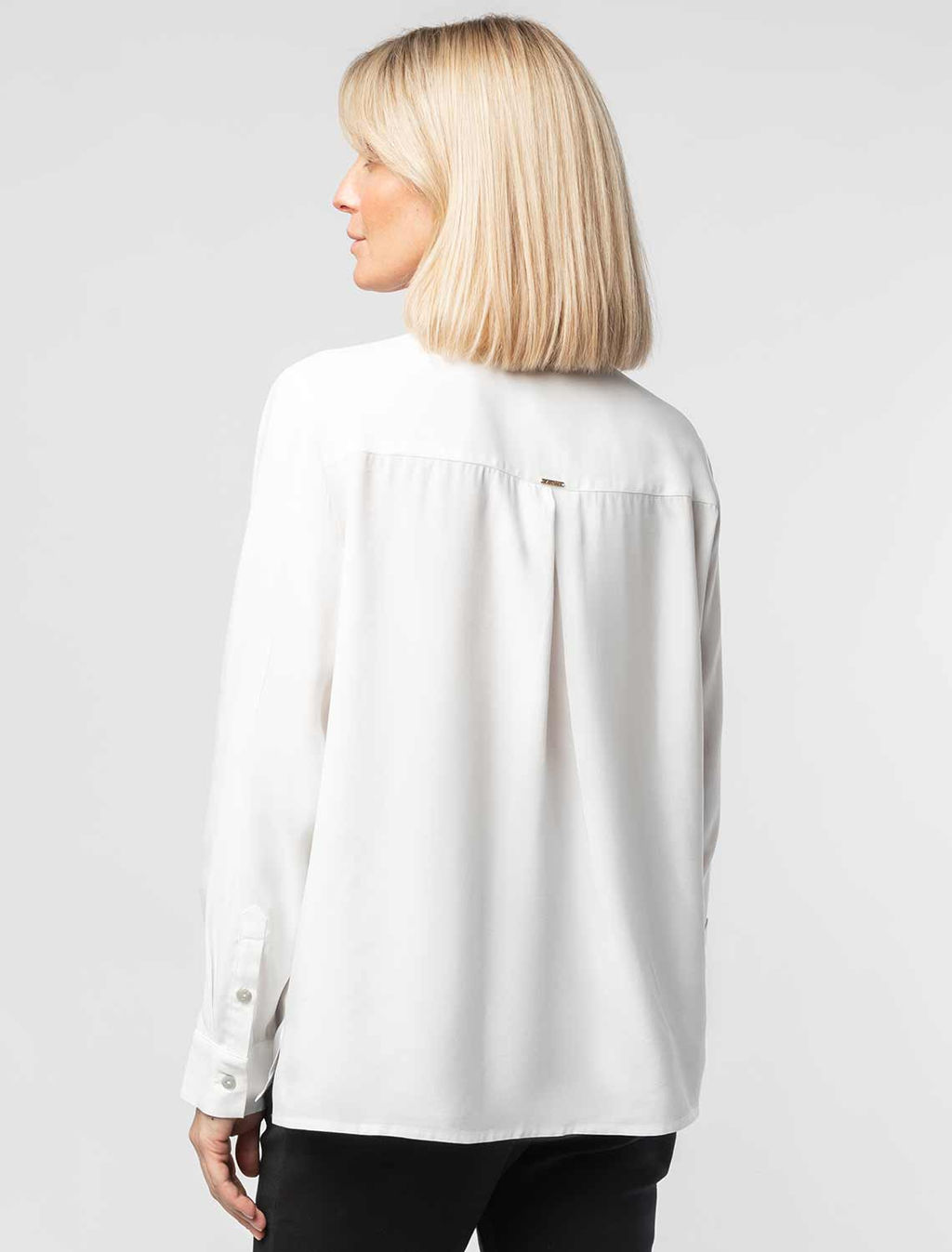 VILATTE / Блузка из вискозы с лиоцеллом  фото 5