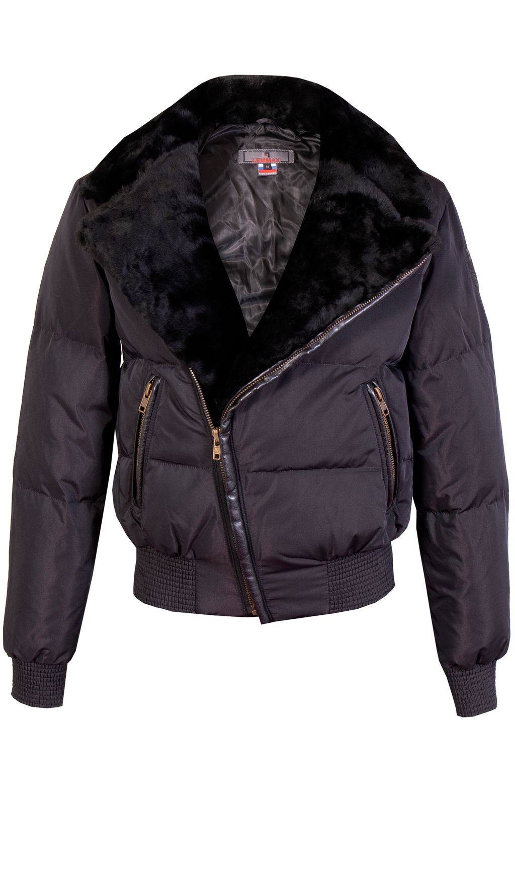 Пуховик мужской 778-61 темно-коричневый