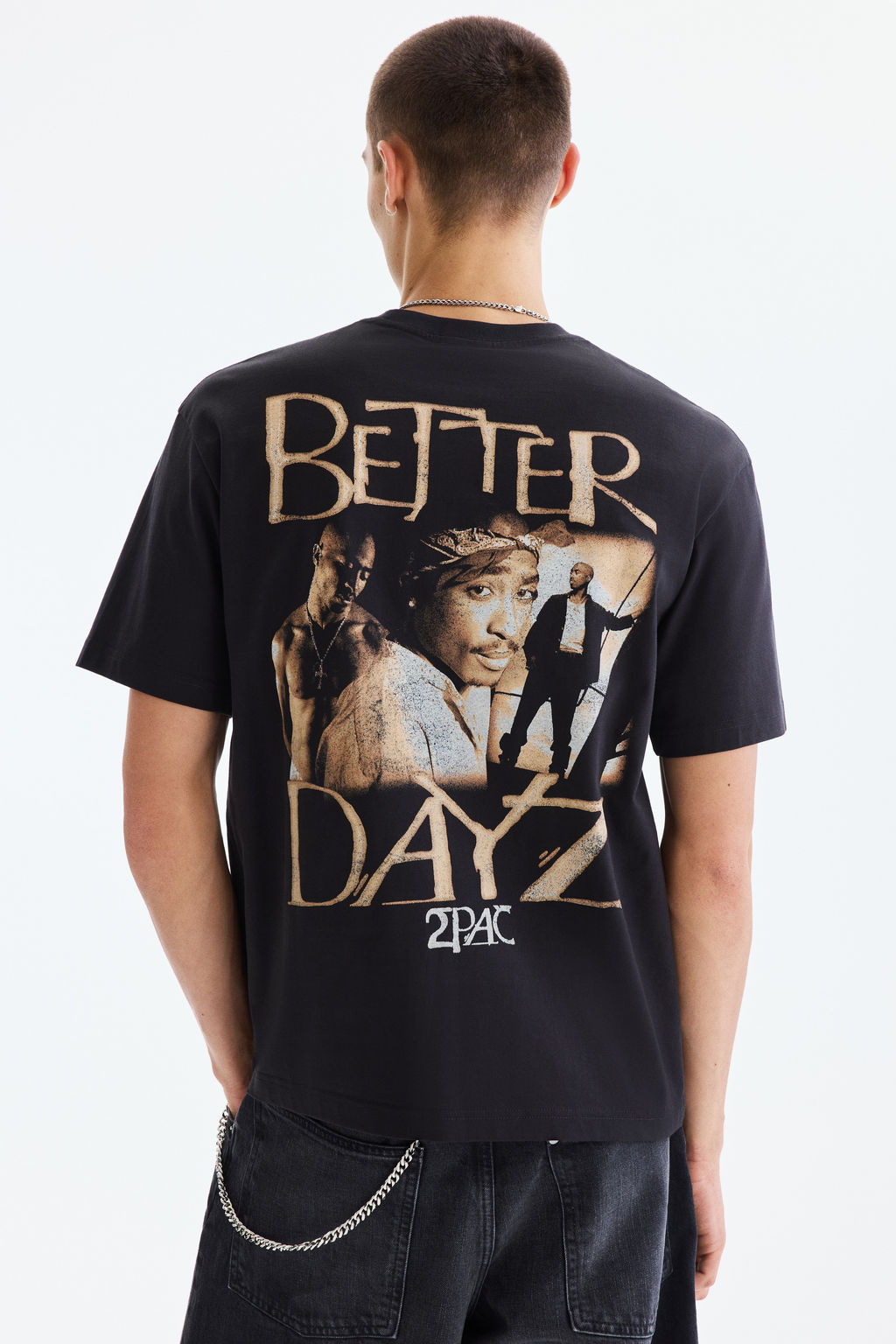 Camiseta Loose Fit - H&m фото 23