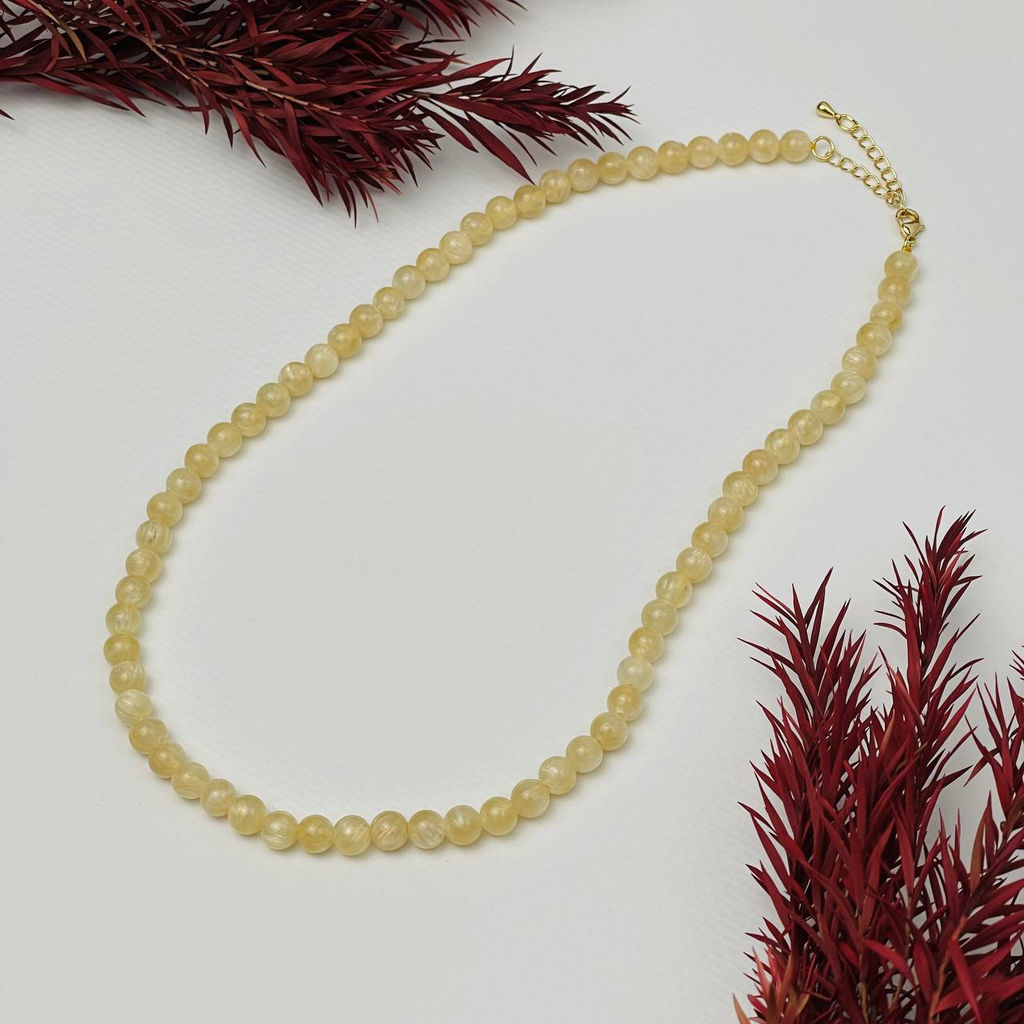 Бусы из Селенита 46 см +