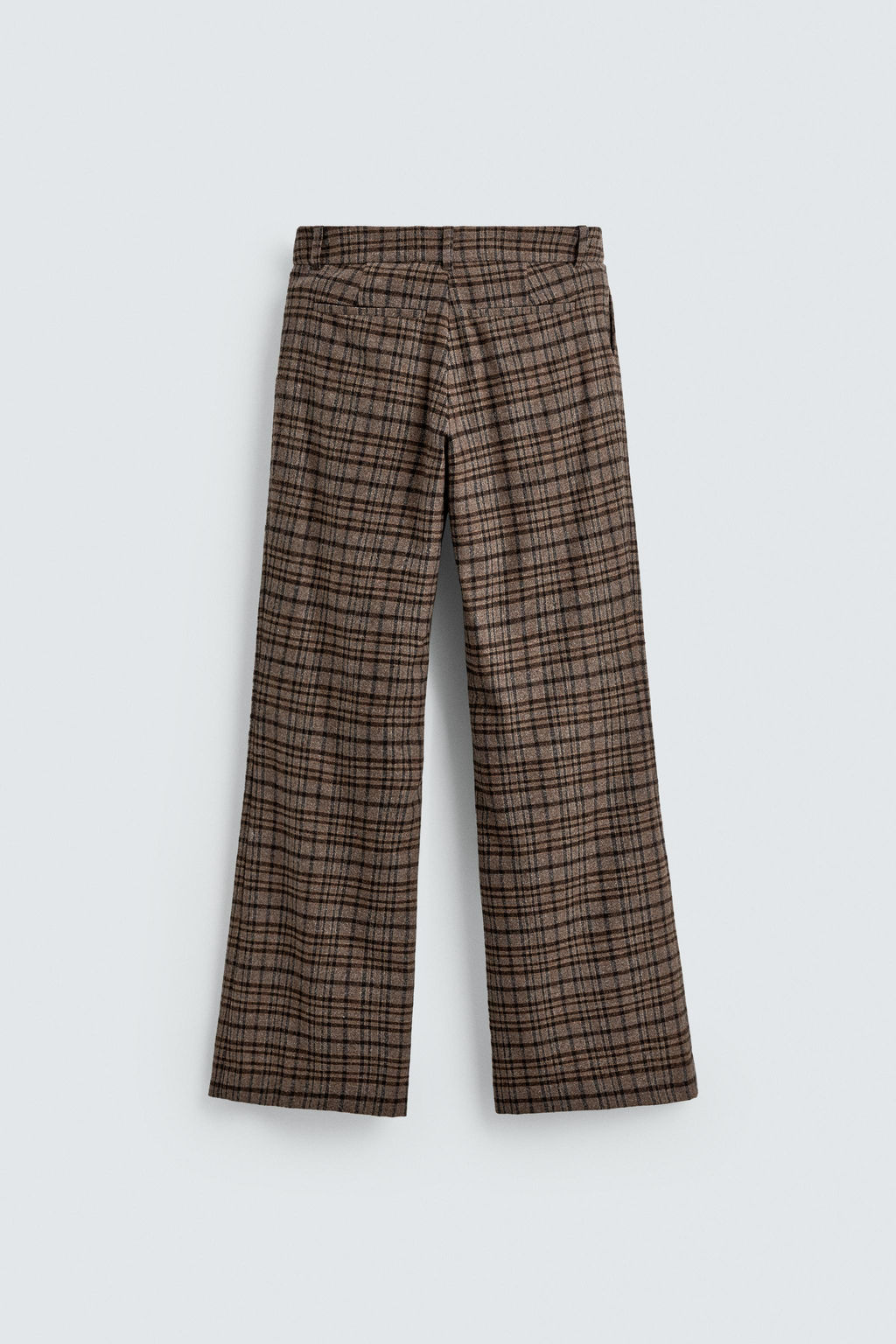 CHECKED FLARE FIT TROUSERS HARRY LAMBERT FOR ZARA X DISNEY  фото 3