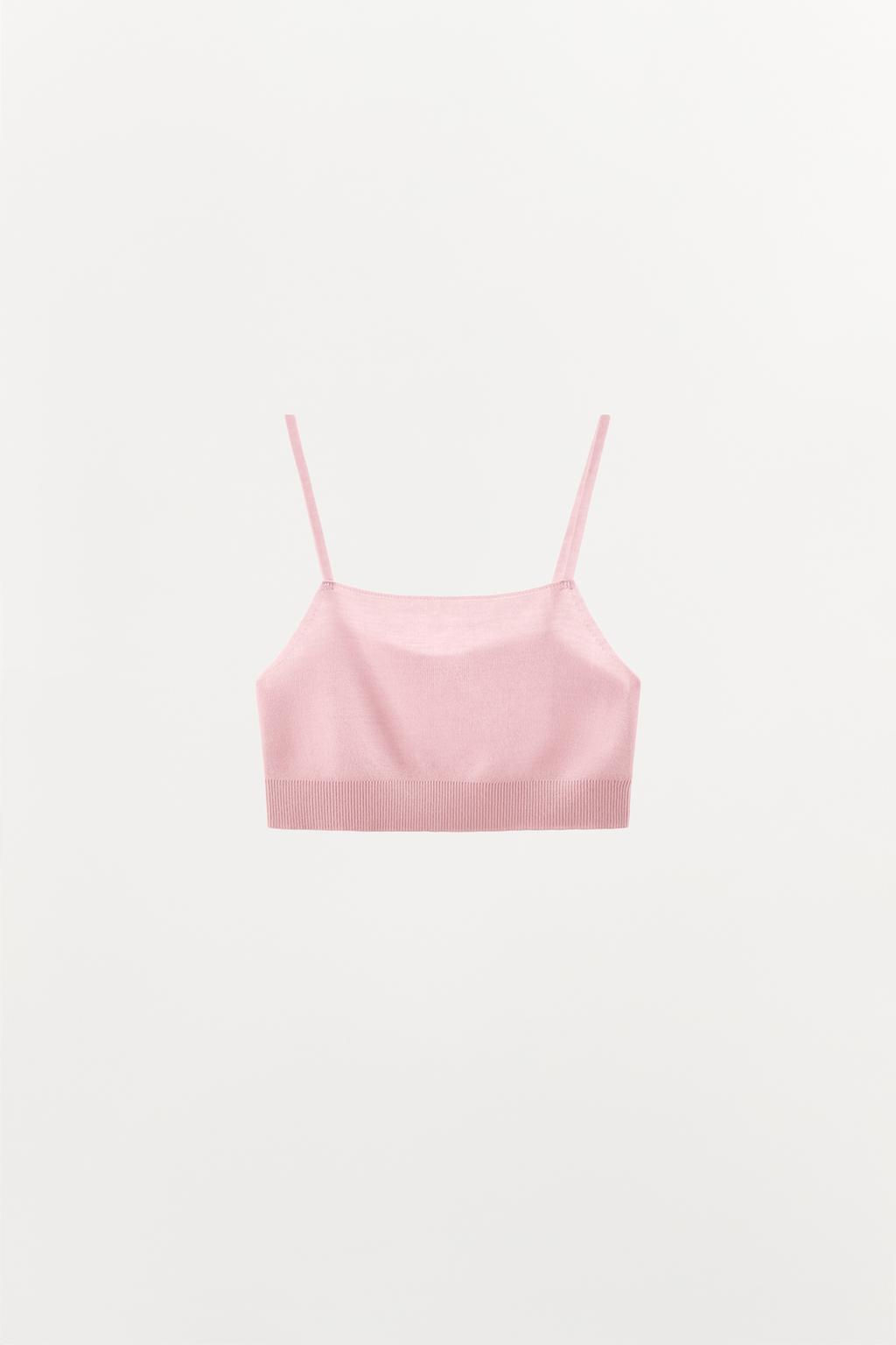 WOOL BRALETTE - Zara фото 13