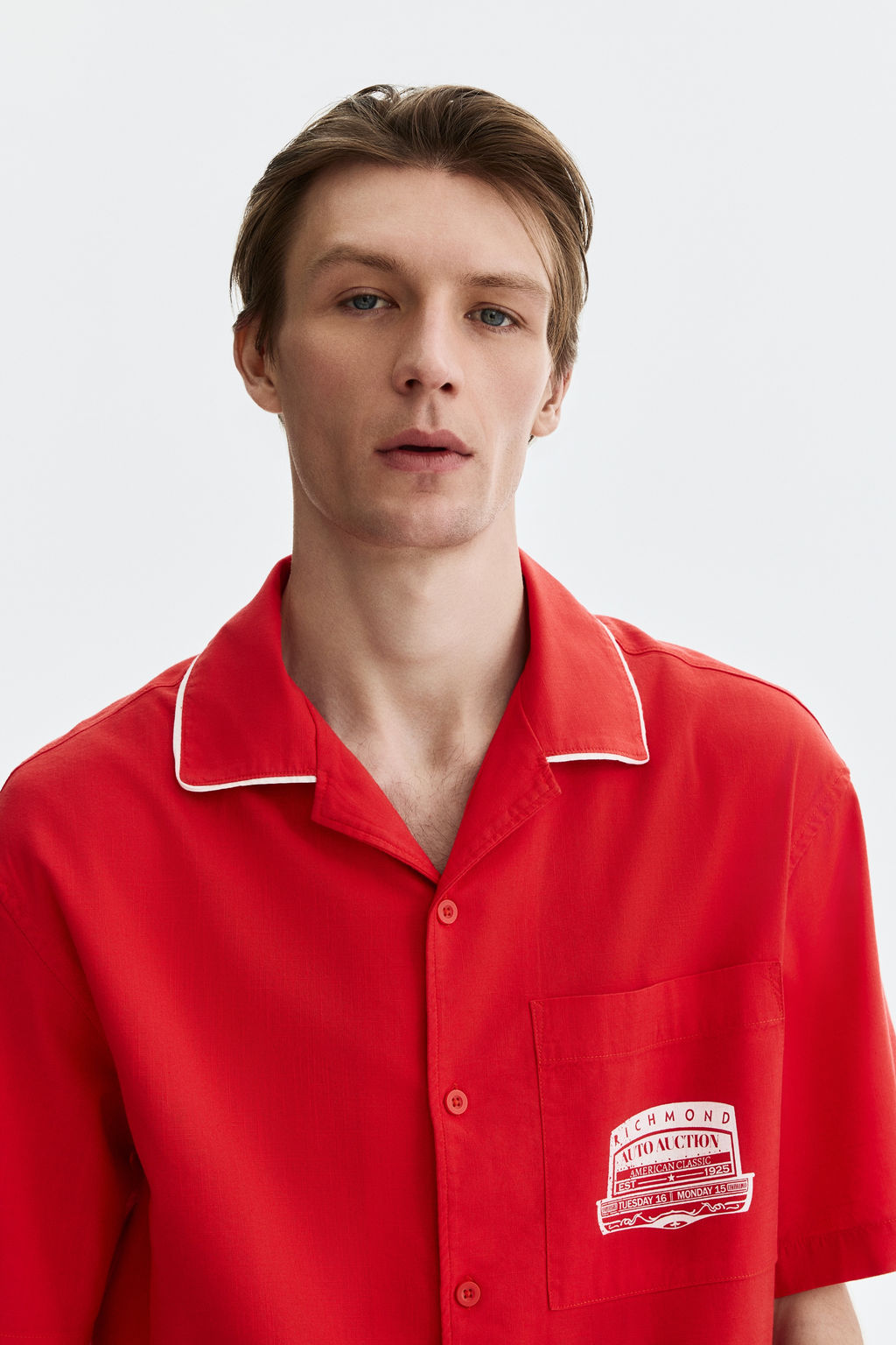 Camisa estampada Relaxed Fit - H&m фото 7