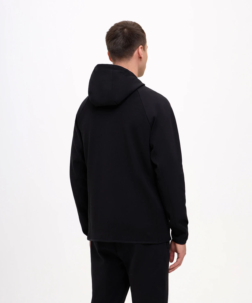 Худи на молнии JOGEL ESSENTIAL Athlete Hooded FZ Jacket, черный  фото 8