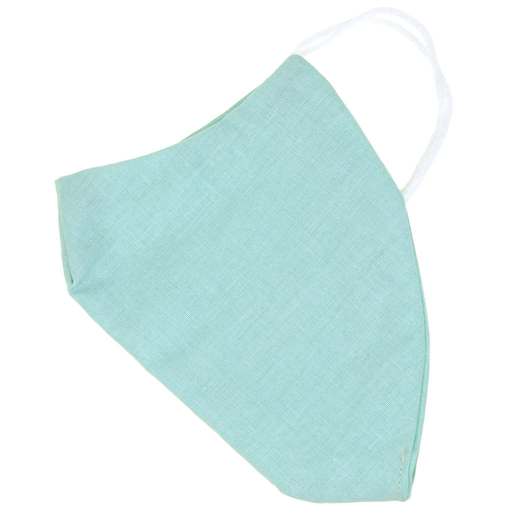 Маска защитная 2-х слойная S, фигурная, многоразовая, на резинке, хлопок 100%, на 3-4 года, набор 3шт (Россия) - Домашняя мода фото 5