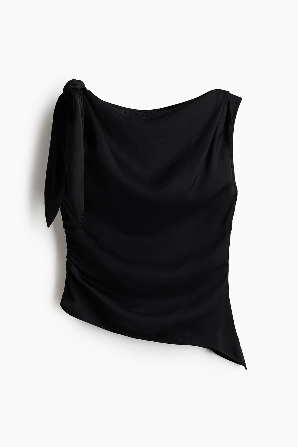 Top asim?trico con lazada - H&m фото 4