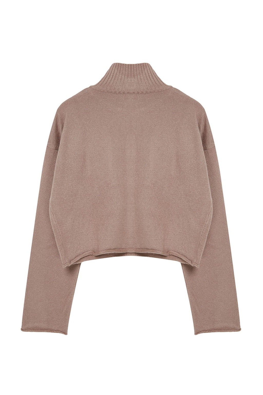 Vizon Genis Kal?p Crop Yumusak Dokulu Genis Kal?p Triko H?rka TWOAW25HI00176 - Trendyolmilla фото 7