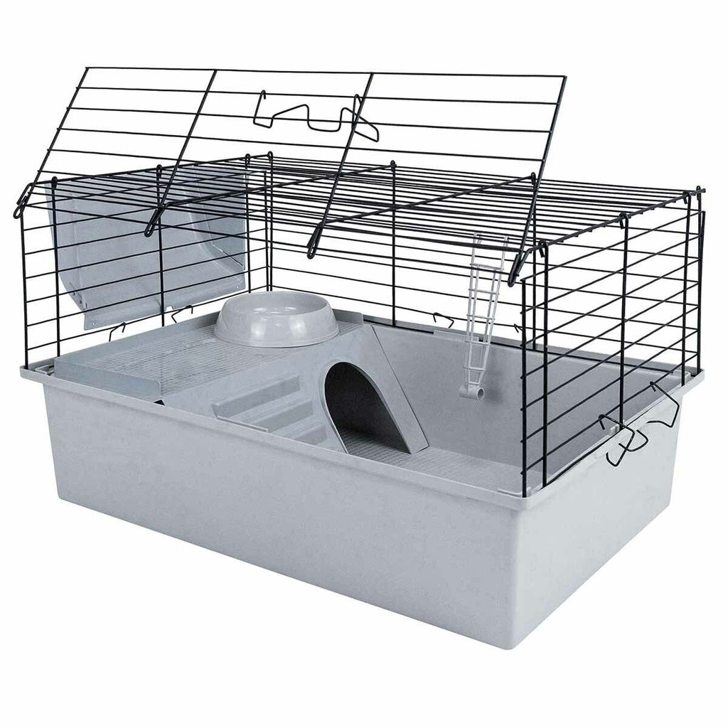 Клетка д/крол. Редпл. РОДЖЕР 60 №1 (58*40*34см) 41692св-сер-чер 41692св-сер-черн